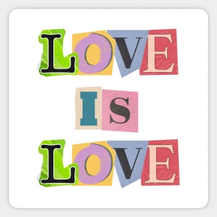 Love is love Magnet